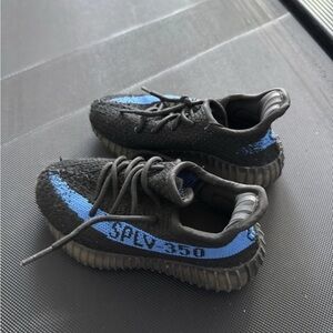 adidas Kids Black and Blue Sneakers